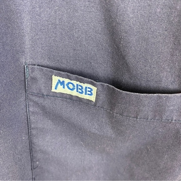 Mobb Medical Scrub Top Medium Navy Blue - Picture 7 of 10